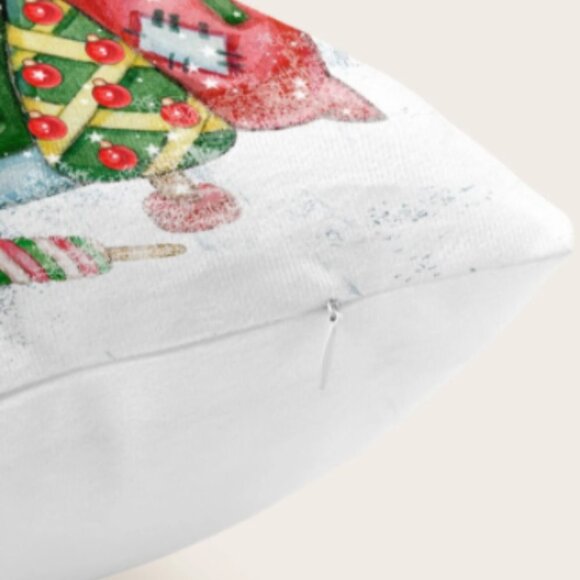 🎄NEW🎄Christmas Cartoon Graphic Cushion Cover - Picture 5 of 8